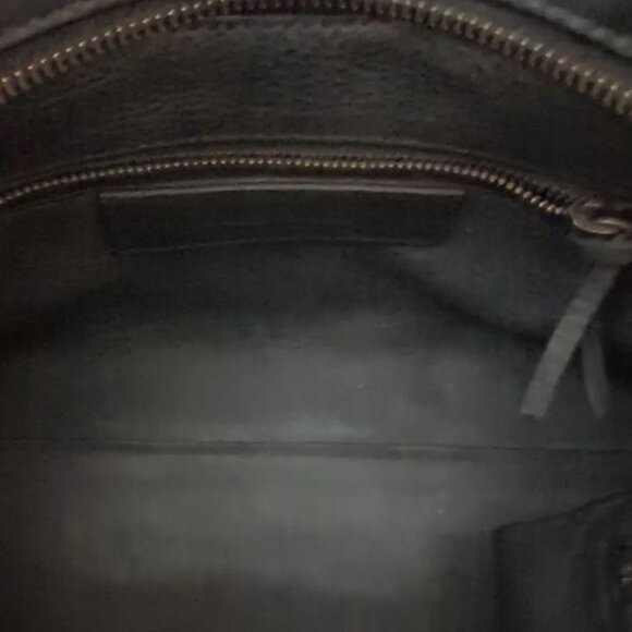 AUTHENTIC BALENCIAGA MATTE BLACK OUT CALFSKIN SMALL HANDBAG PERFECT CONDITION - Picture 11 of 13
